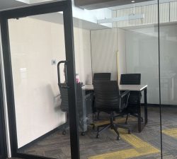 stylish aluminium glass door